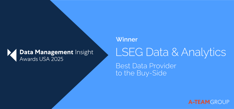 Data Management Insight - Awards USA 2025 - Best Data Provider to the Buy-Side
